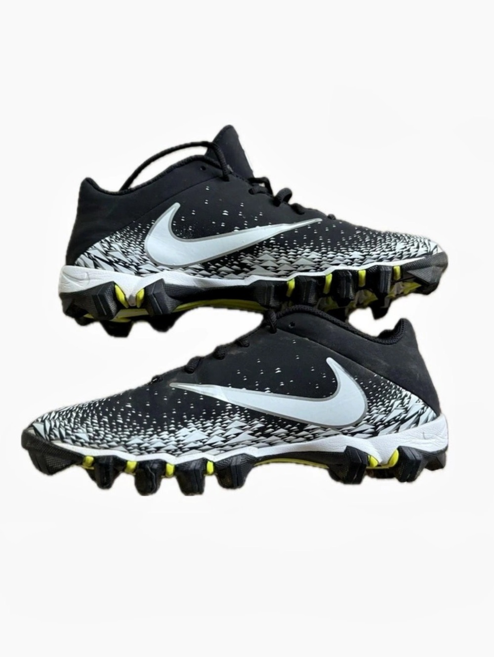 Nike Vapor Untouchable Men's Cleats Black White US 8